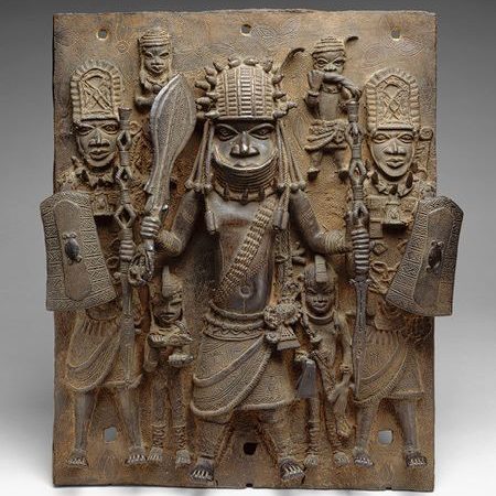 Yoruba-Art-warrior-wall-sculpture